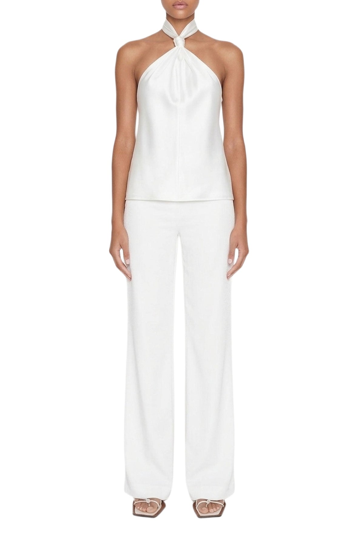 Santorini Bridal Top - White