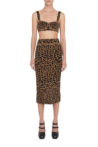 Freya Leopard Skirt - Leopard