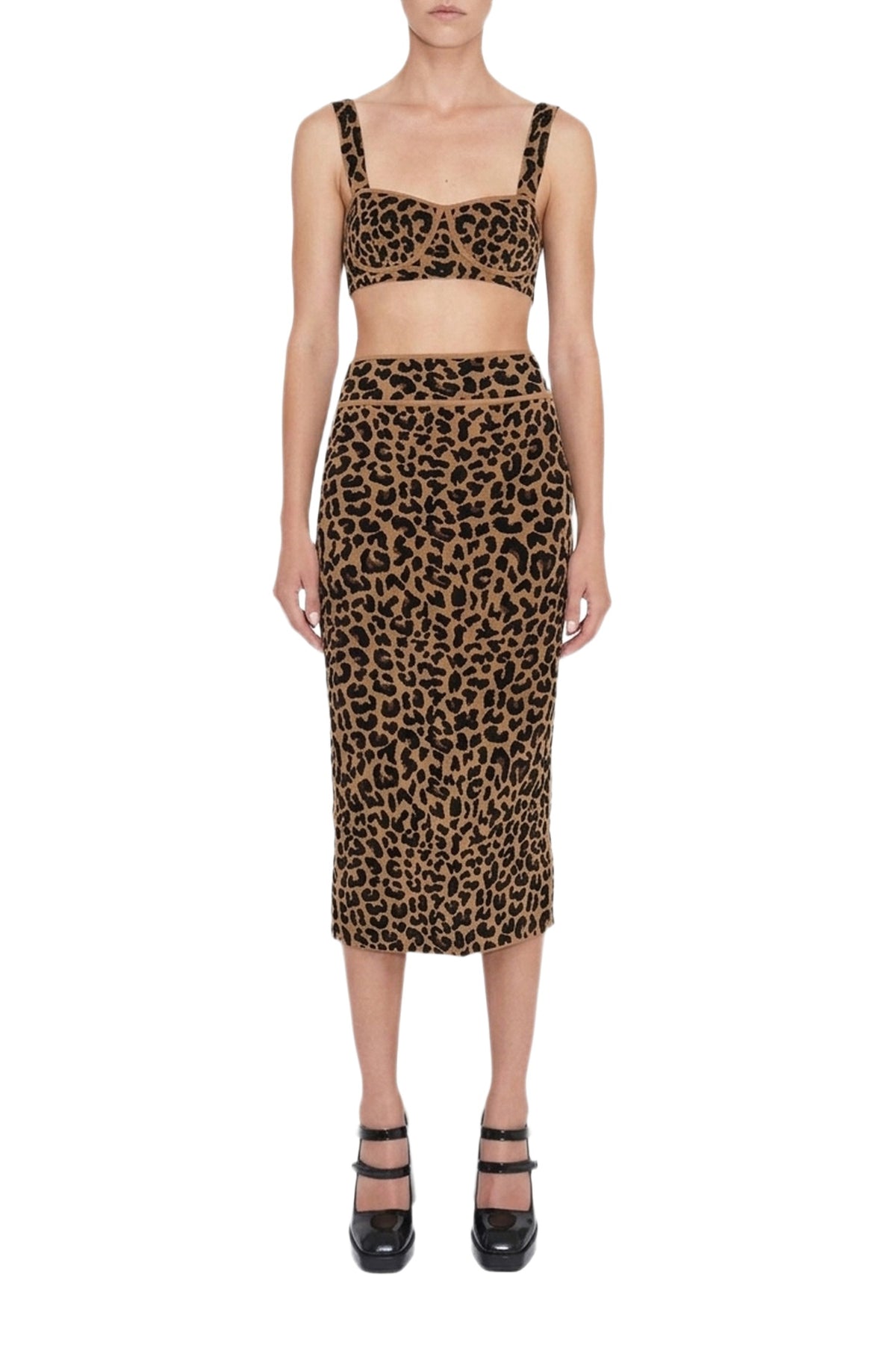 Freya Leopard Skirt - Leopard