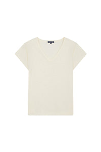 ECRU TSHIRT MANCHES COURTES DOMINIQUE