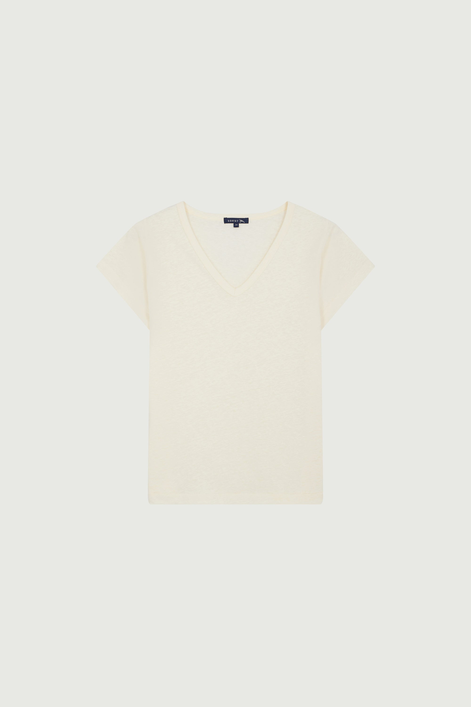 640 / NEW   TSHIRT MANCHES COURTES DOMINIQUE