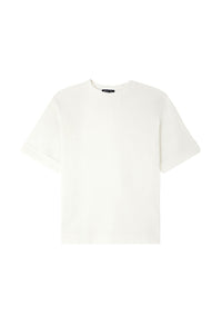T-shirt Ama à manches courtes en coton - Blanc