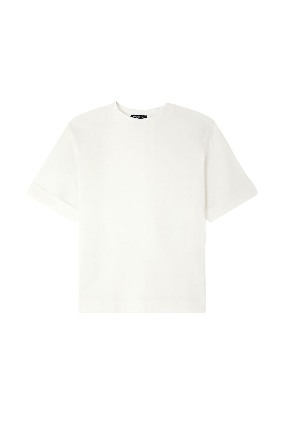 T-shirt Ama à manches courtes en coton - Blanc