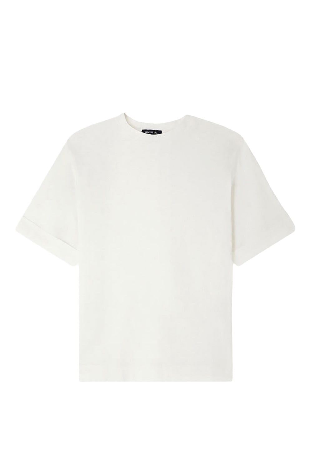 Ama short-sleeved cotton T-shirt - White