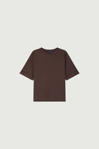 MARRON TSHIRT MANCHES COURTES AMA