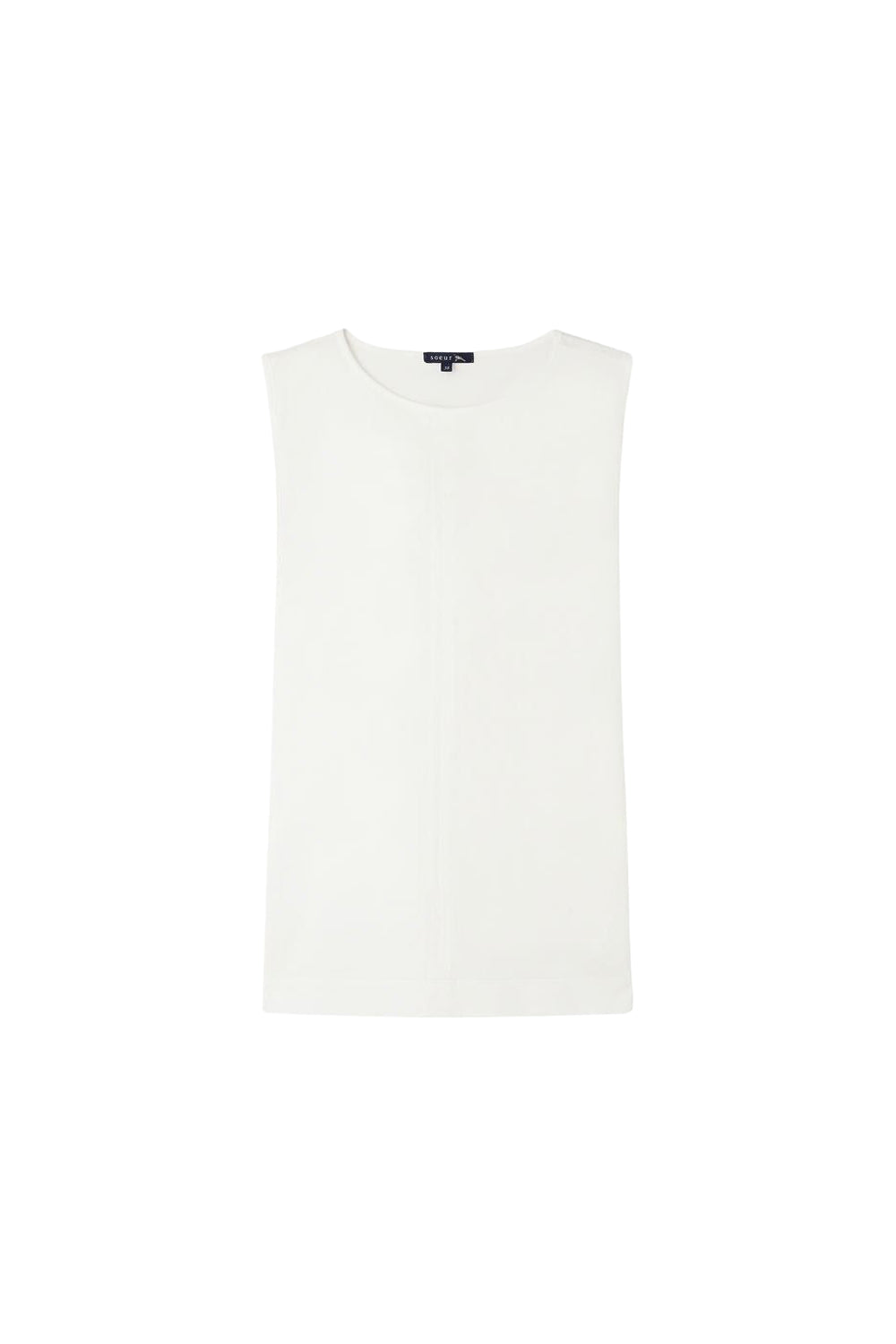 BLANC TSHIRT MANCHES COURTES AMAYA