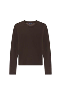 CHARBON TSHIRT MANCHES LONGUES BLANCA