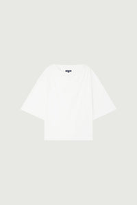 BLANC TSHIRT MANCHES COURTES DAKOTA