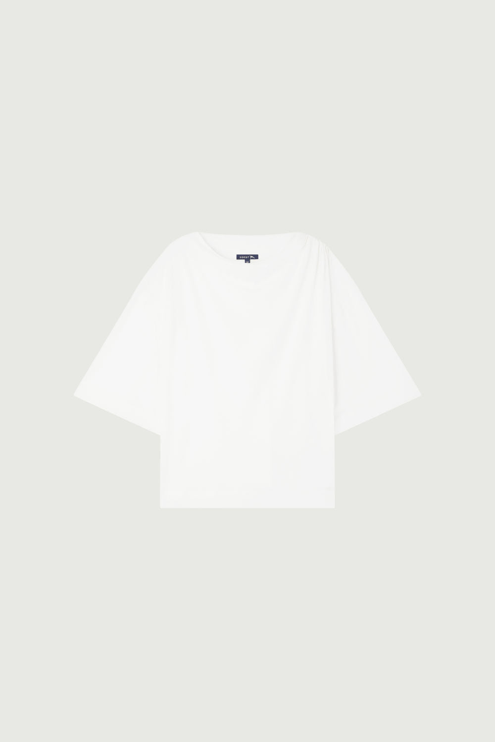 BLANC TSHIRT MANCHES COURTES DAKOTA