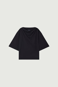 NOIR TSHIRT MANCHES COURTES DAKOTA