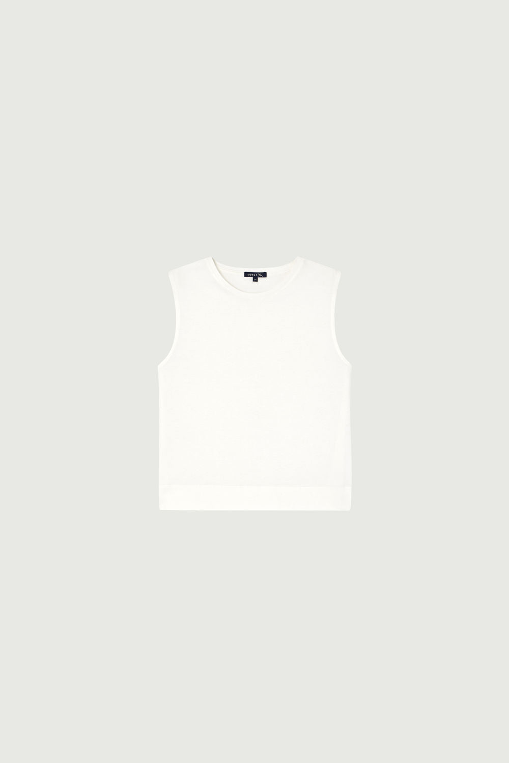 BLANC TSHIRT SANS MANCHE DALI