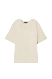 T-shirt Eileen à manches courtes en coton - Crème