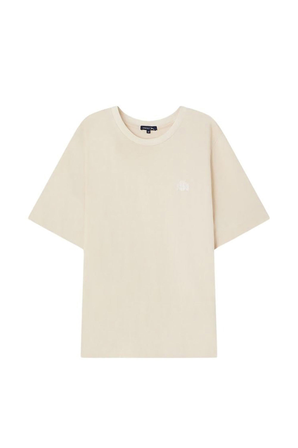 T-shirt Eileen à manches courtes en coton - Crème