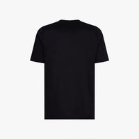 T-shirt à broderie et logo - Black