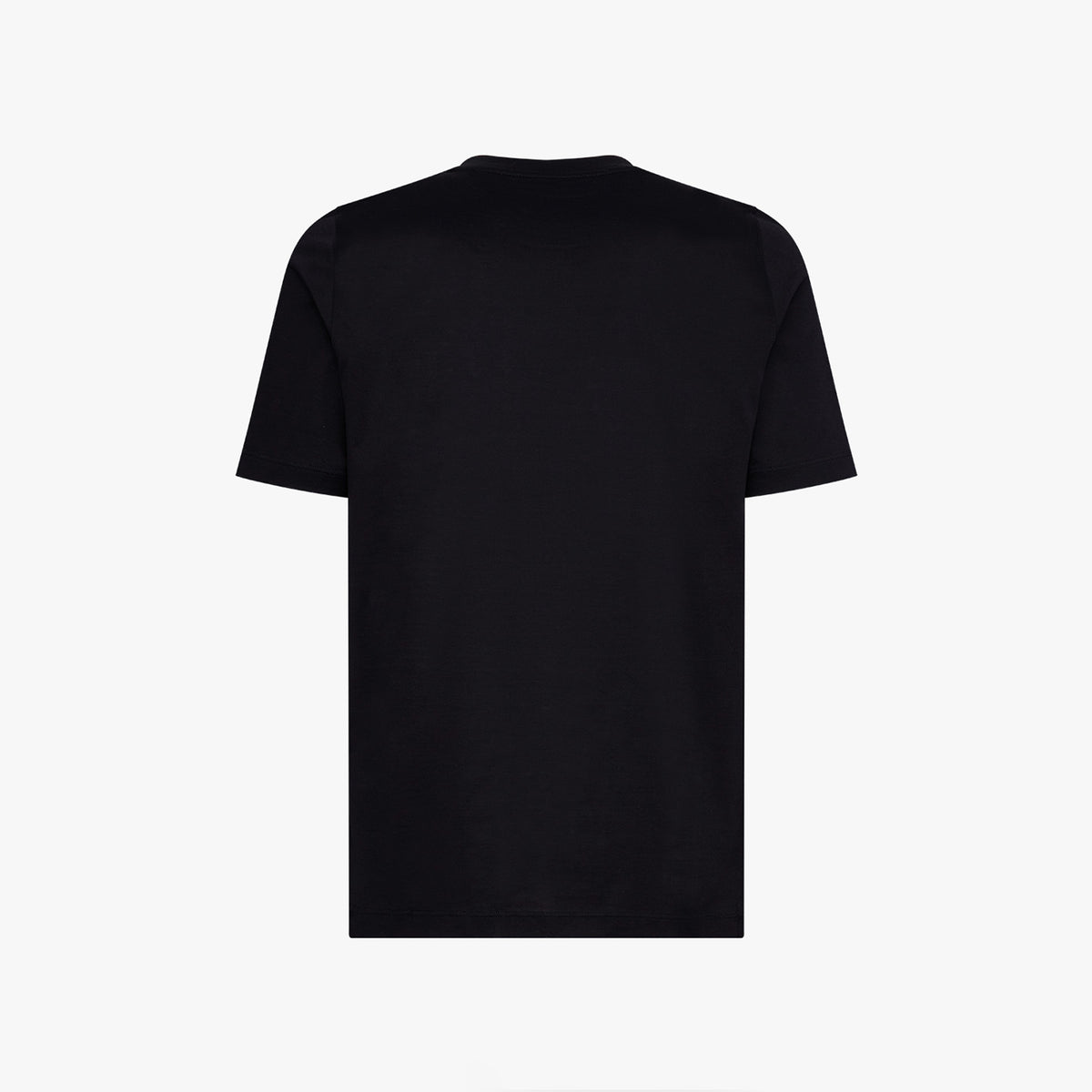 T-shirt à broderie et logo - Black
