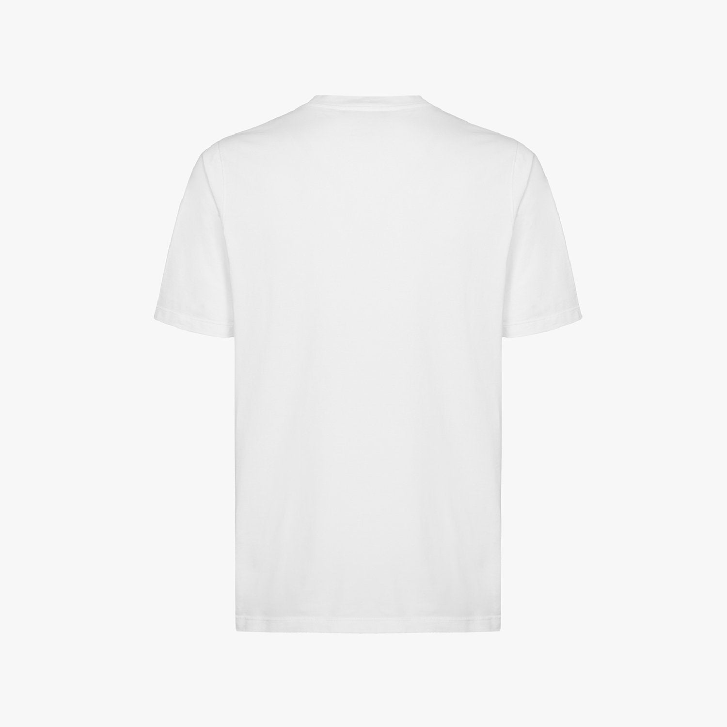 T-shirt à broderie et logo - Blanc