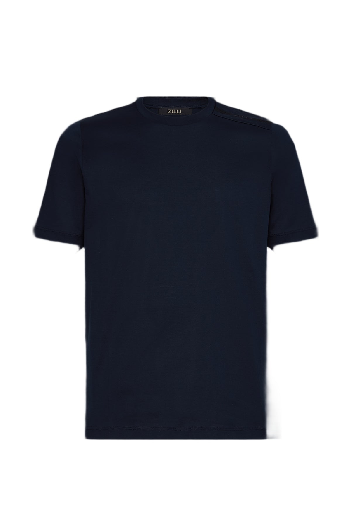 T-shirt à broderie et logo - Dark Navy