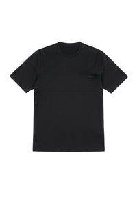 T-shirt surpiqués - Noir