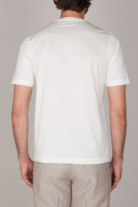 T-shirt à motif graphique ornemental - White