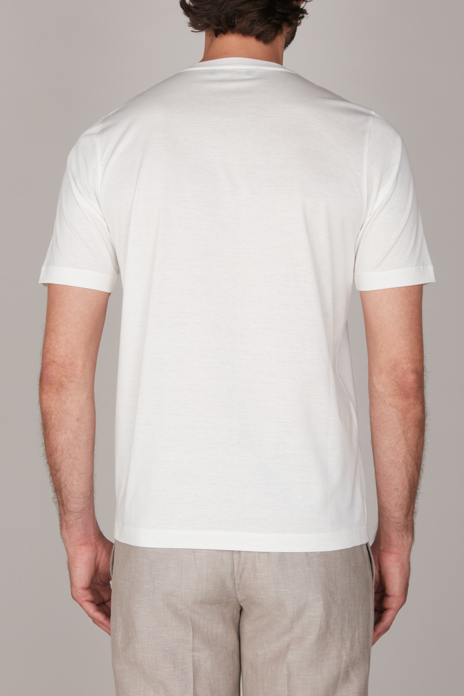 T-shirt à motif graphique ornemental - White
