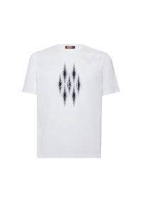 T-shirt à imprimé graphique - Blanc