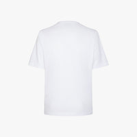 T-shirt à col rond et manches courtes - White