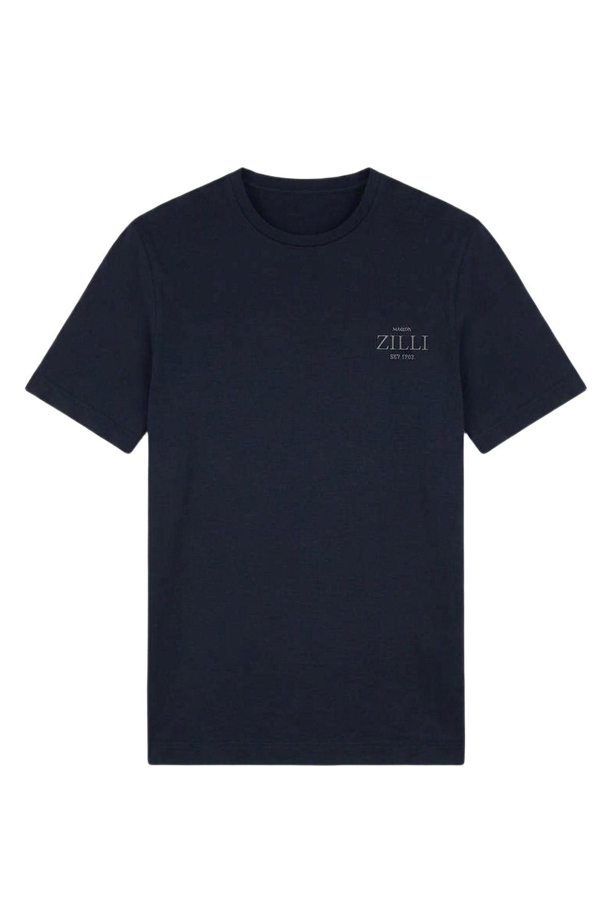 T-shirt à col rond et manches courtes - Dark Navy