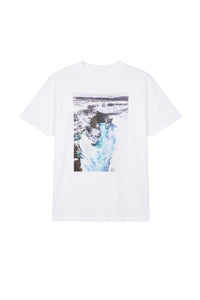 T-shirt à motif imprimé - Blanc