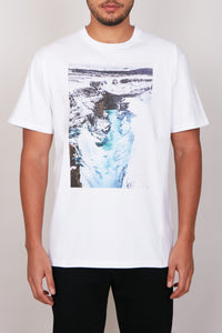 T-shirt à motif imprimé - Blanc