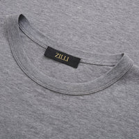 T-shirt à grand imprimé paysage - Gris