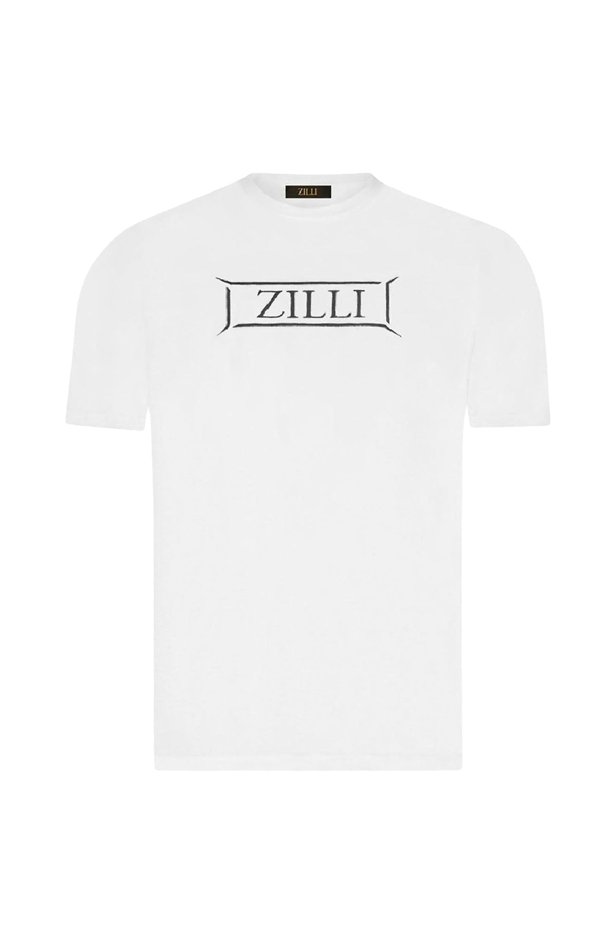 T-shirt à logo brodé - Blanc