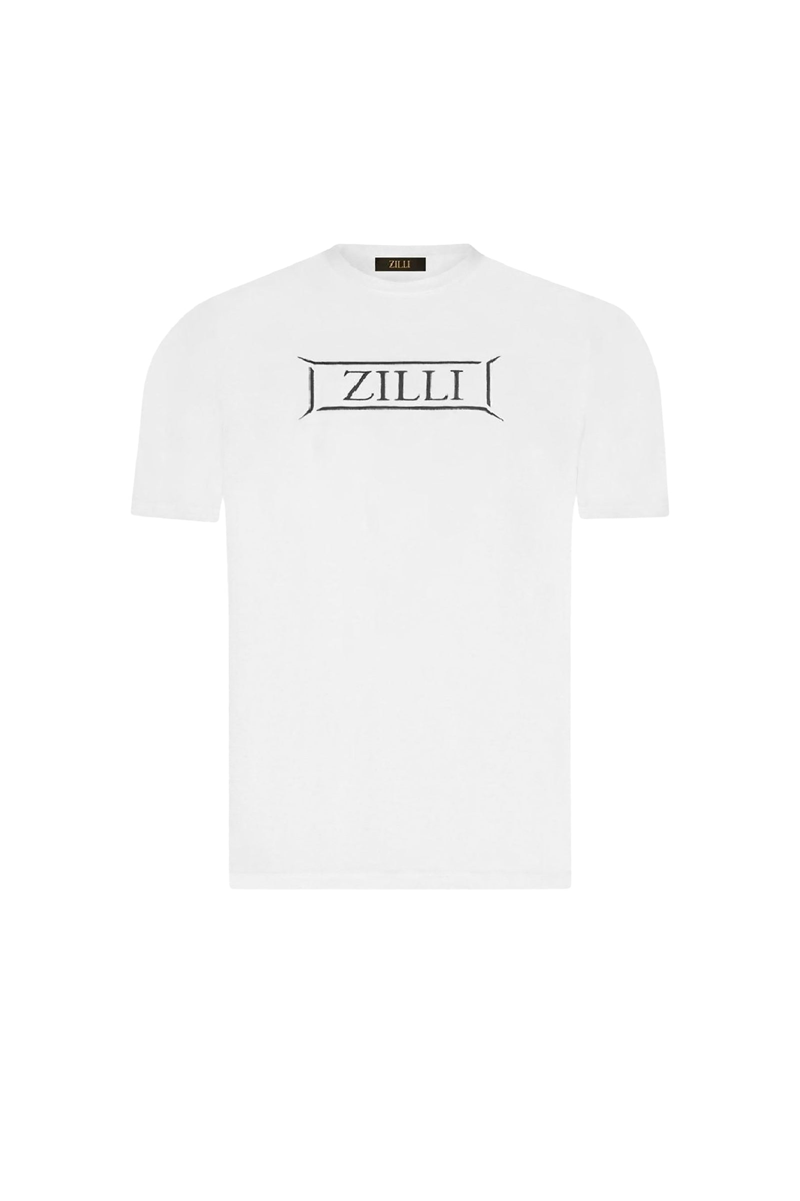 Embroidered logo T-shirt - White