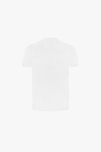 T-shirt à logo brodé - Blanc