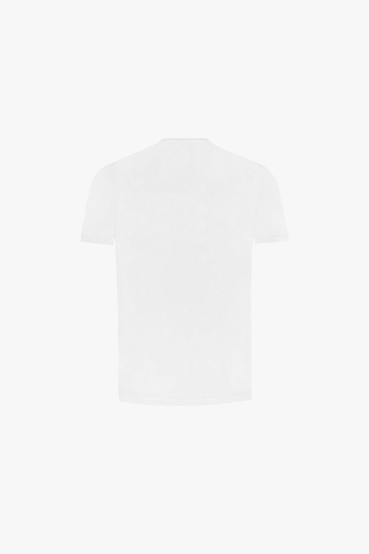 T-shirt à logo brodé - Blanc