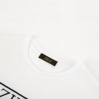 Embroidered logo T-shirt - White