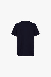 T-shirt à col rond et manches courtes - Dark Navy