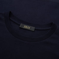 T-shirt à col rond et manches courtes - Dark Navy
