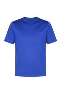 T-shirt à col rond et manches courtes - Electric Blue
