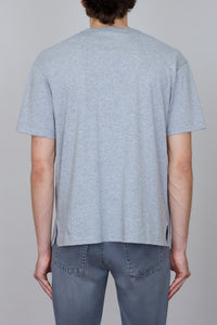 T-shirt à col rond et manches courtes - Soft Grey