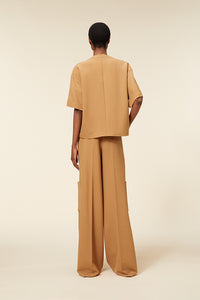 Brown / SUITING BOXY T-SHIRT