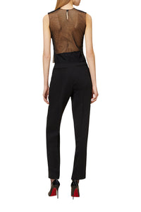 Blouse en tulle - Black