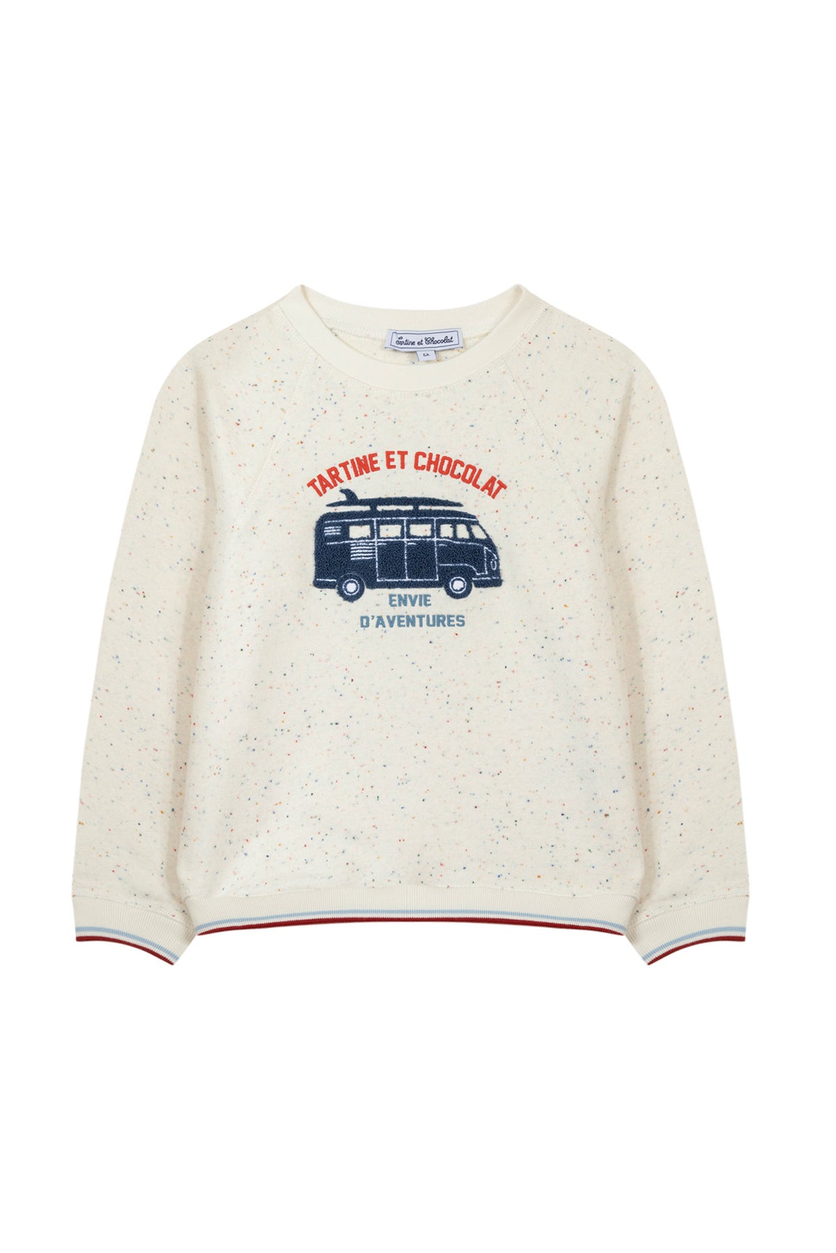 T-shirt - Ecru écusson TC