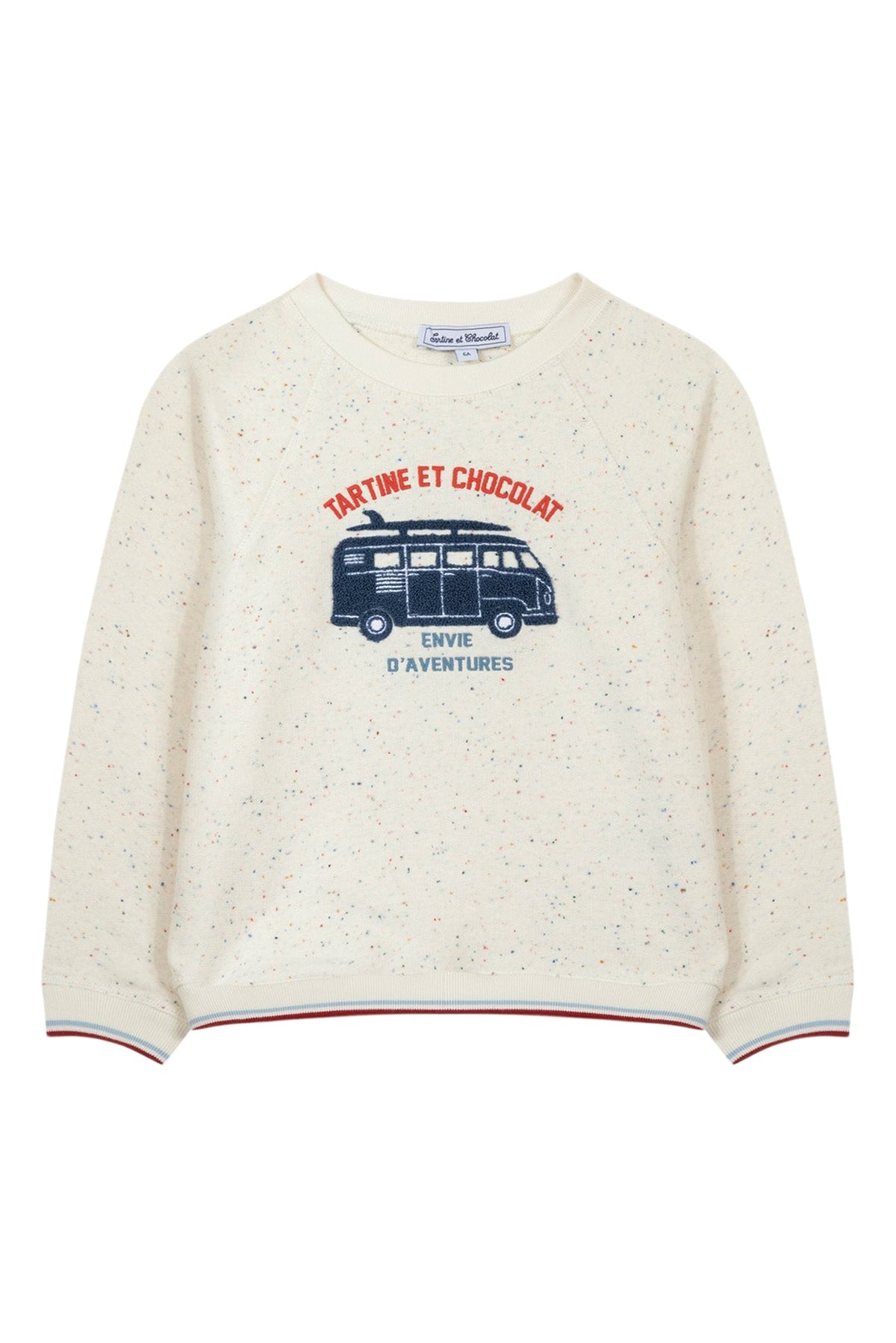 T-shirt - Ecru écusson TC