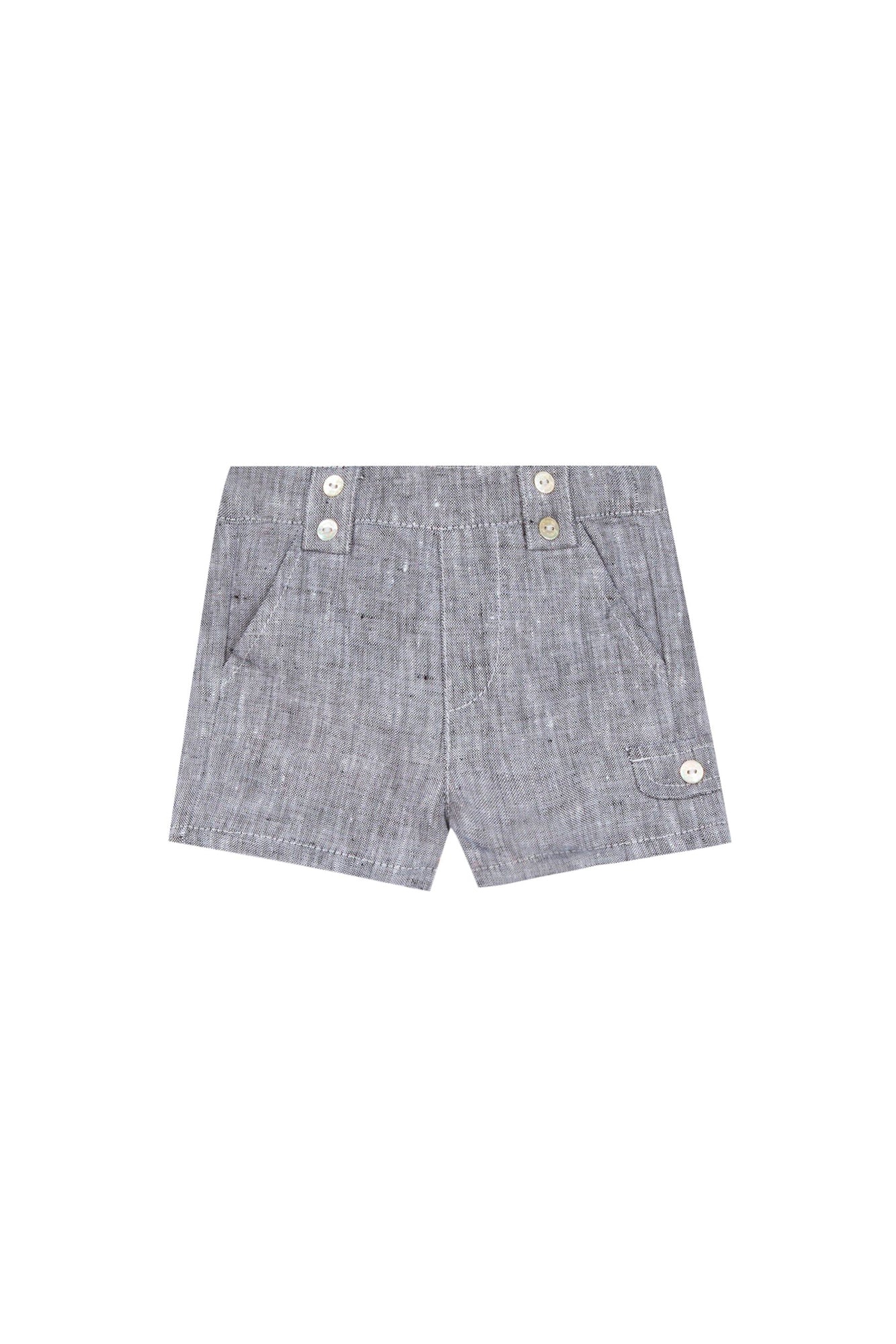 Anthracite Chiné Baby Cabane Perchee Short