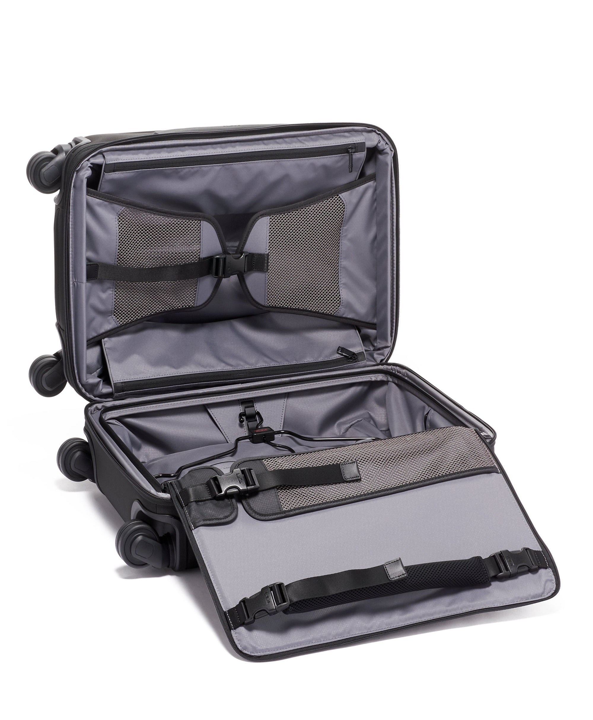 Valise cabine grande 4 roues extensibles Alpha - Black