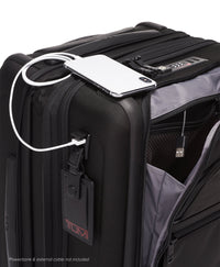 Valise cabine grande 4 roues extensibles Alpha - Black