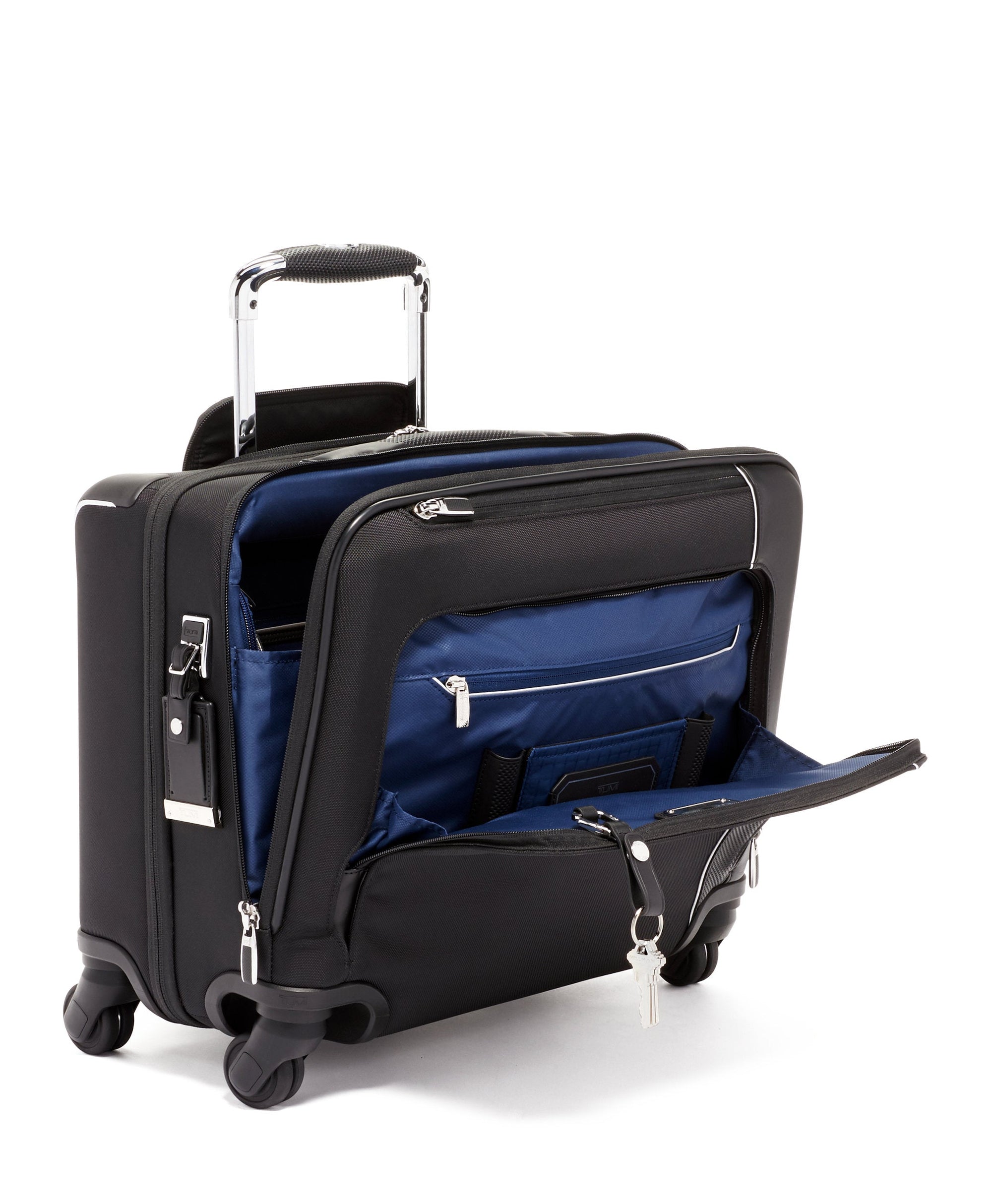 Valise cabine compacte 4 roues Arrivé - Black