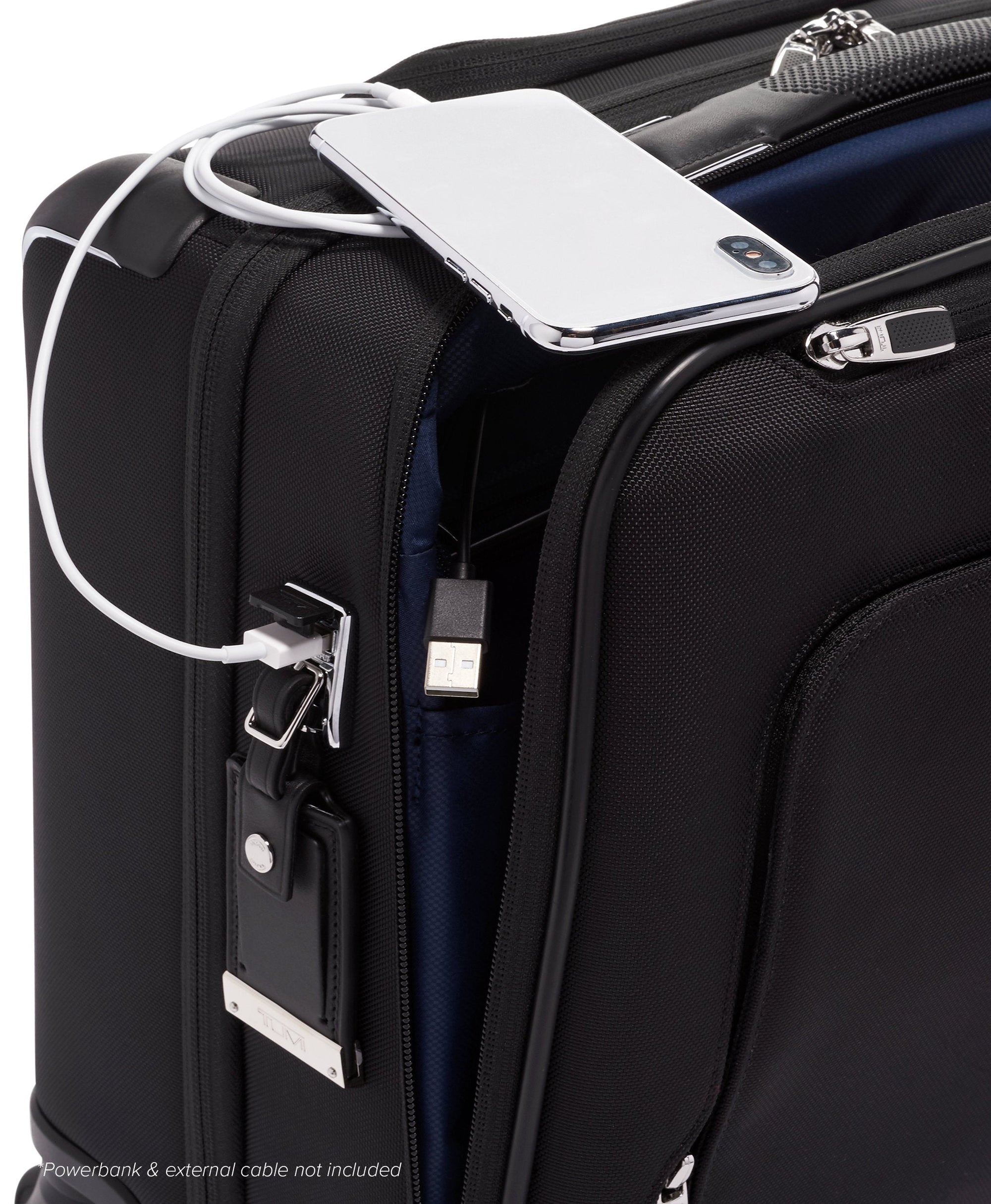 Valise cabine compacte 4 roues Arrivé - Black