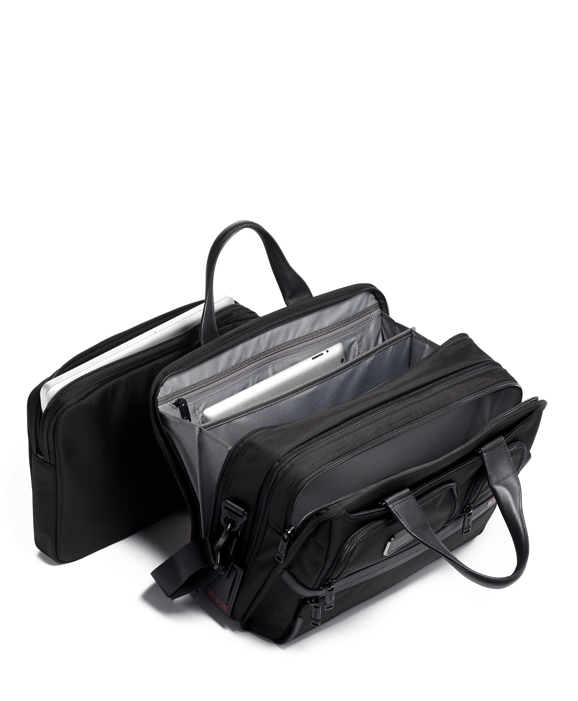 Porte-documents extensible Alpha - Black