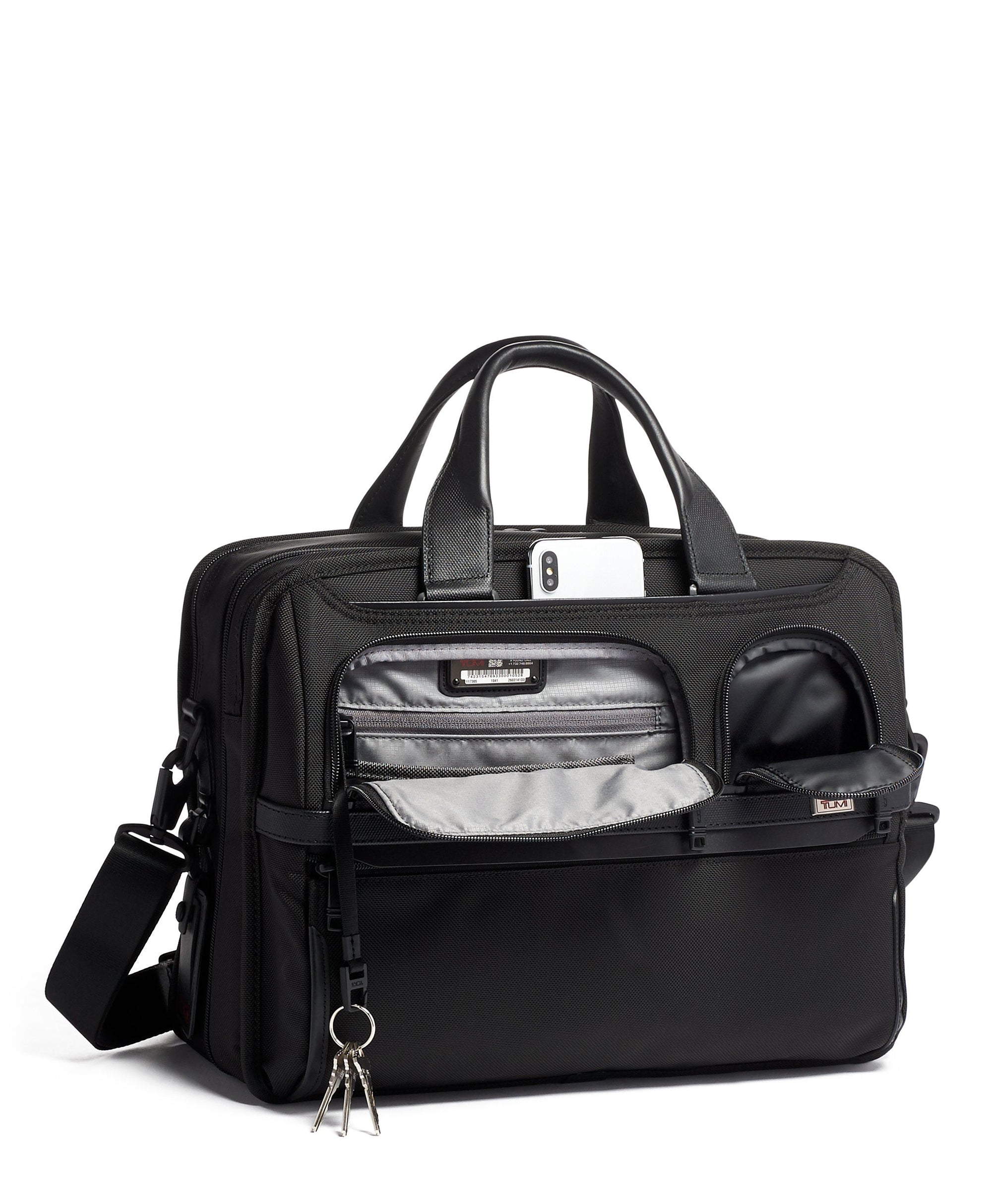 Porte-documents extensible Alpha - Black